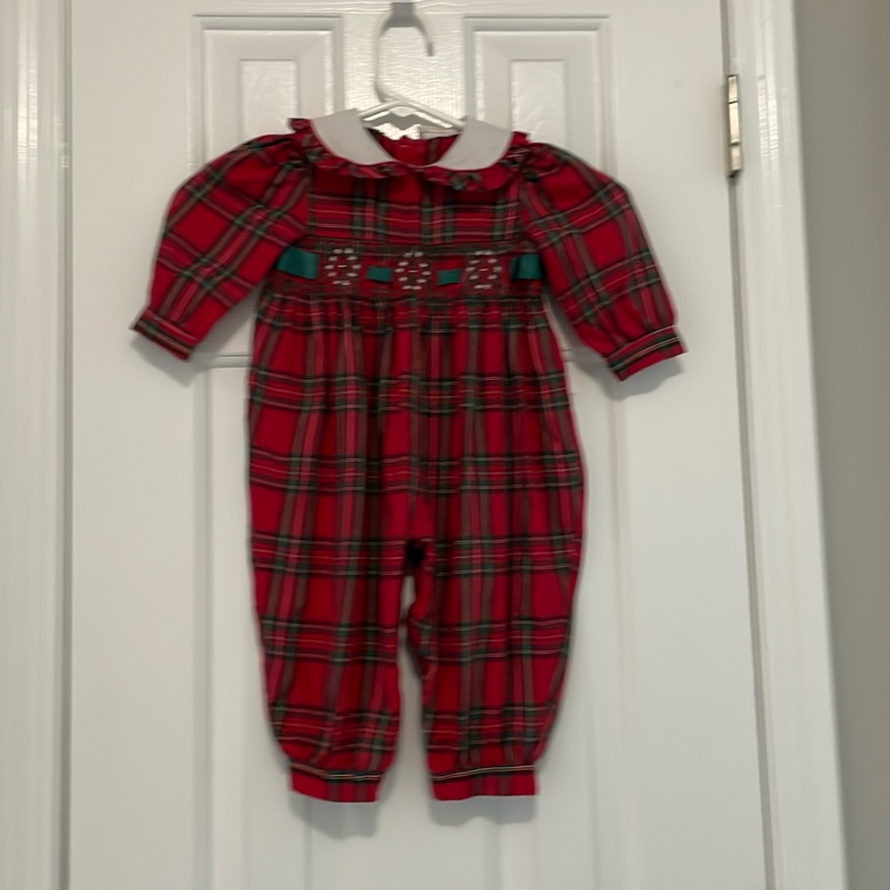 12 months Christmas outfit